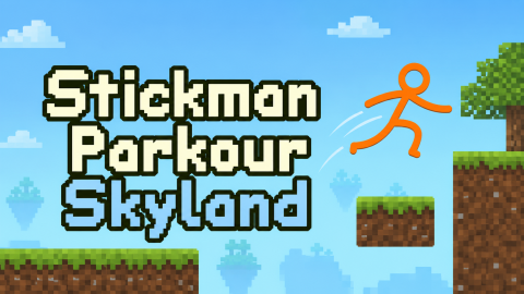 Stickman Parkour Skyland