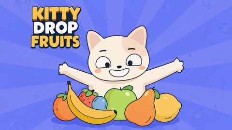 Kitty Drop Fruits