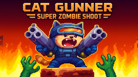 Cat Gunner: Super Zombie Shoot