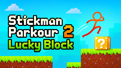 Stickman Parkour 2: Lucky Block