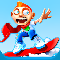 Skiing Fred